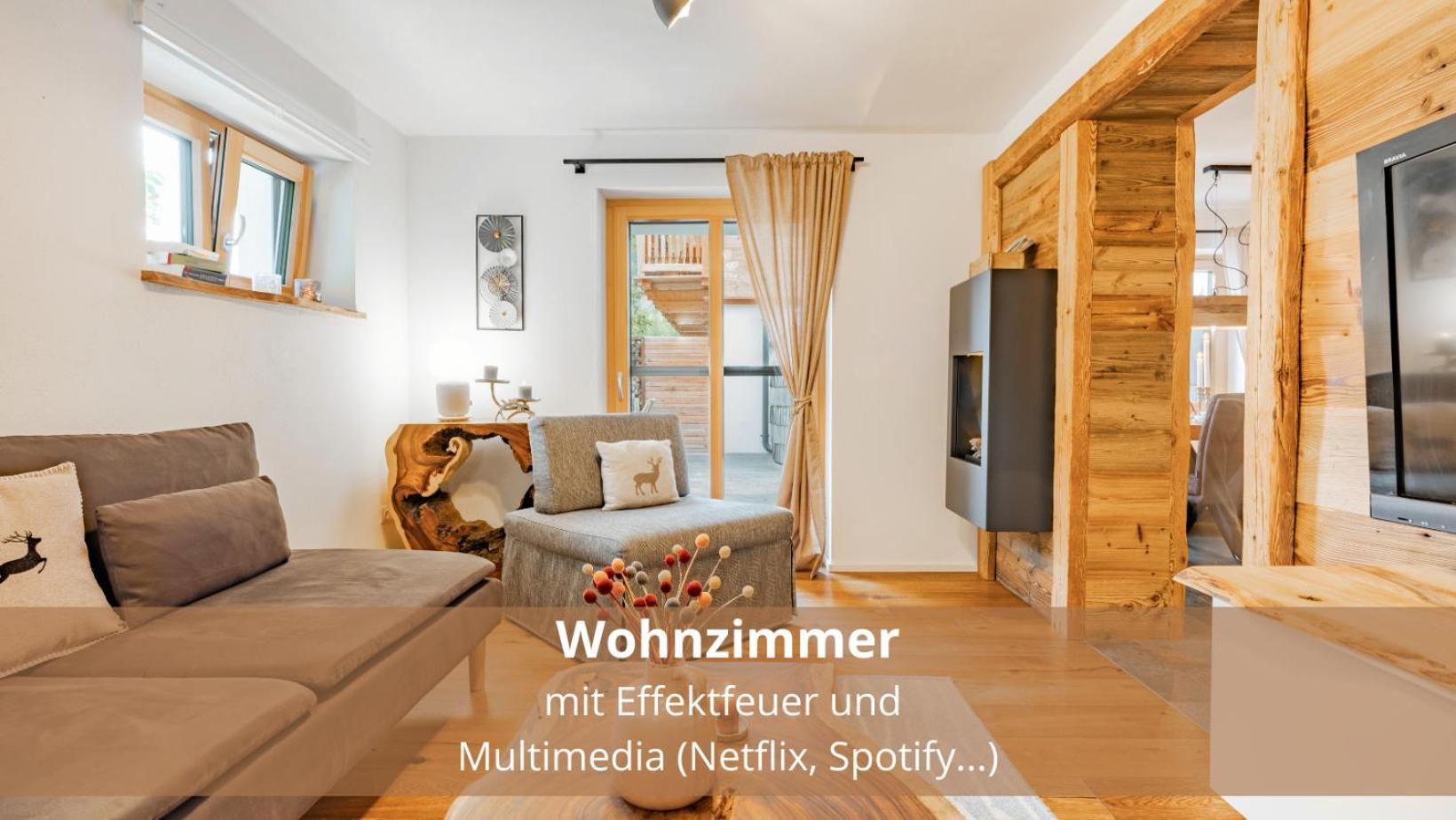 Chalet Waldhaeusl Luxurioese Ferienwohnungen Mit Sauna & Whirlpool, Kamin, Balkon Oder Terrasse Mit Bergblick Heiligenblut Exterior foto